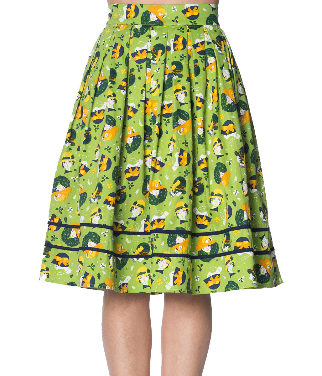 VINTAGE HAT 50S SKIRT
