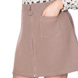 BETTY CHECK MINI SKIRT