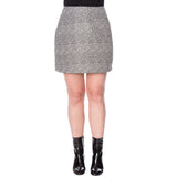 JENNY JACQUARD MINI SKIRT