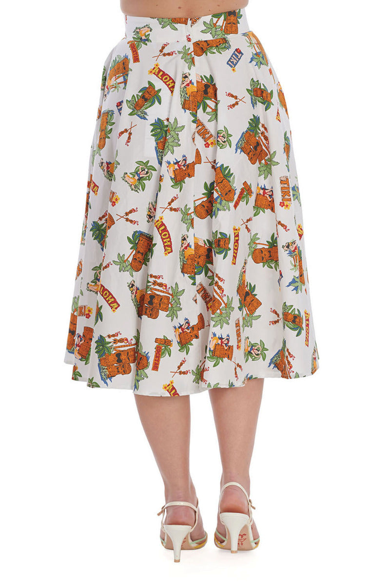 TIKI CLUB SWING SKIRT EU