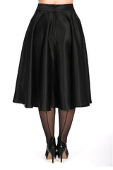 HAZEL SATIN SPARKLE SKIRT