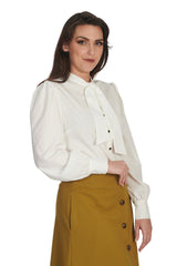 SPOT TEXTURE BLOUSE