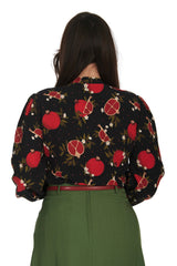 POMEGRANATE BLOUSE