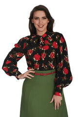 POMEGRANATE BLOUSE