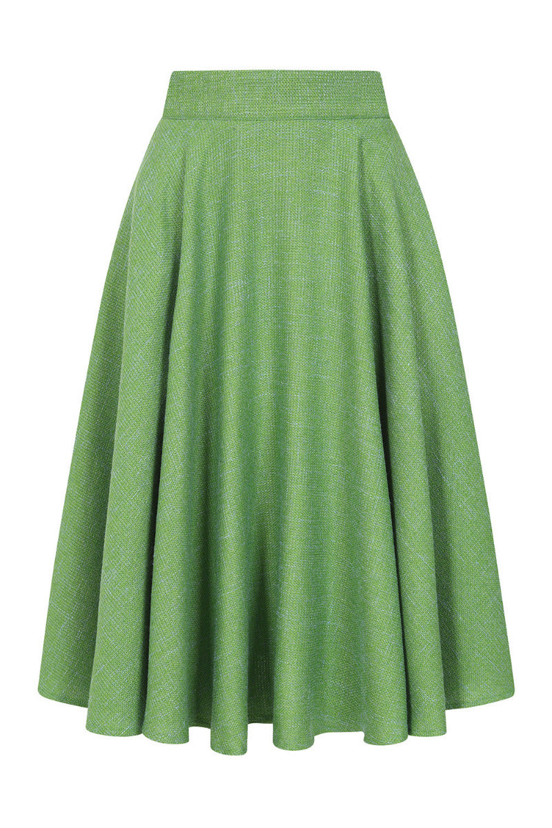 1950's Banned Retro Cary Green swing skirt