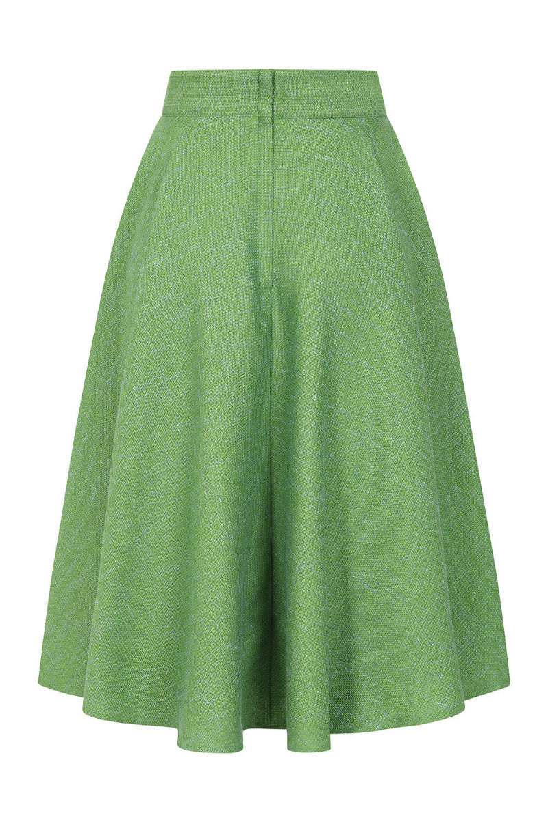 1950's Banned Retro Cary Green swing skirt