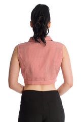 Banned Retro Cherry Up Tie Crop Top Red