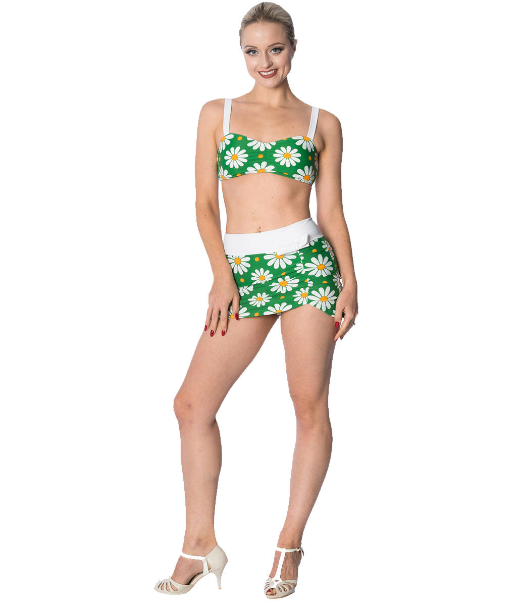 CRAZY DAISY TWO PIECE SWIMSUIT TOP