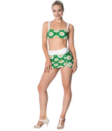 CRAZY DAISY TWO PIECE SWIMSUIT TOP