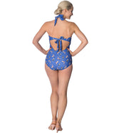 DIVE IN HALTERNECK SWIMSUIT