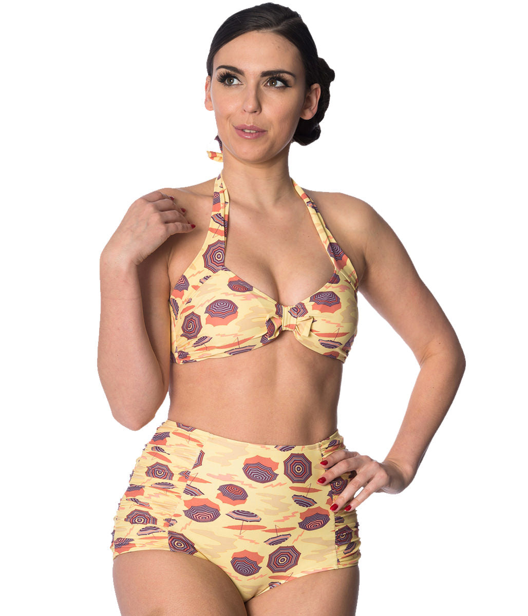 PARASOL HALTERNECK BIKINI BOTTOMS