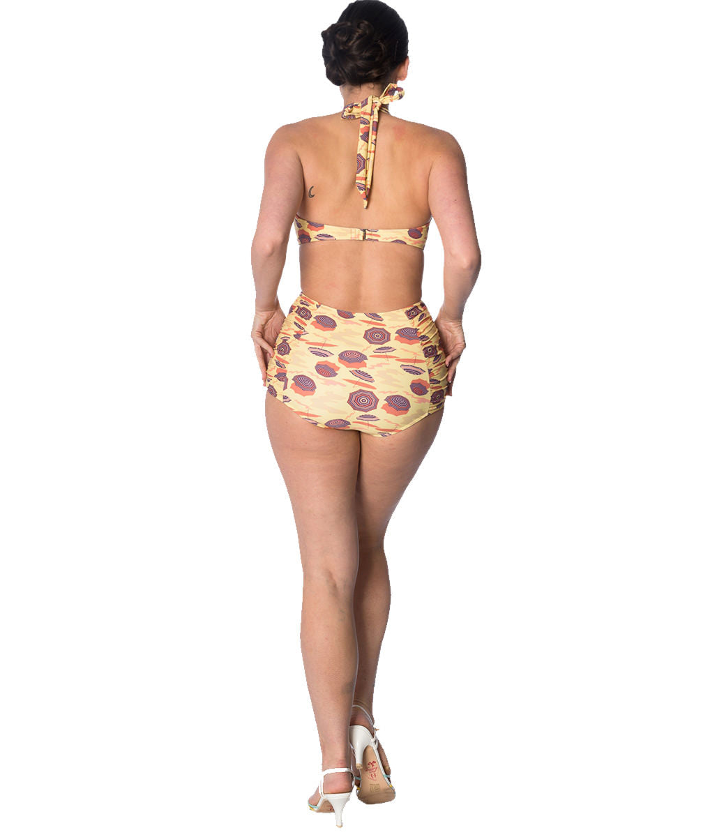 PARASOL HALTERNECK BIKINI BOTTOMS