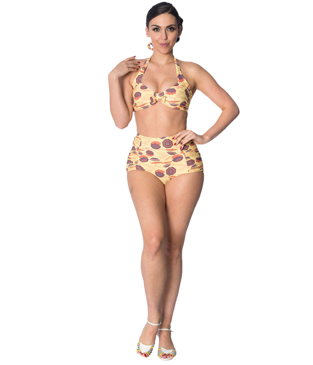 PARASOL HALTERNECK BIKINI TOP