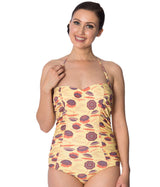PARASOL RUCHING SWIMSUIT