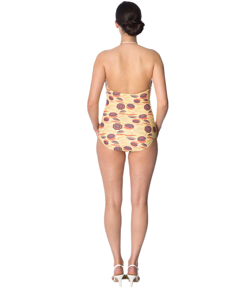 PARASOL RUCHING SWIMSUIT