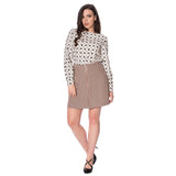BETTY CHECK MINI SKIRT