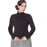 JERSEY TURTLE NECK TOP