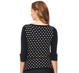 CHARMING HEART KNIT TOP
