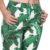 TROPICAL LEAVES TROUSER