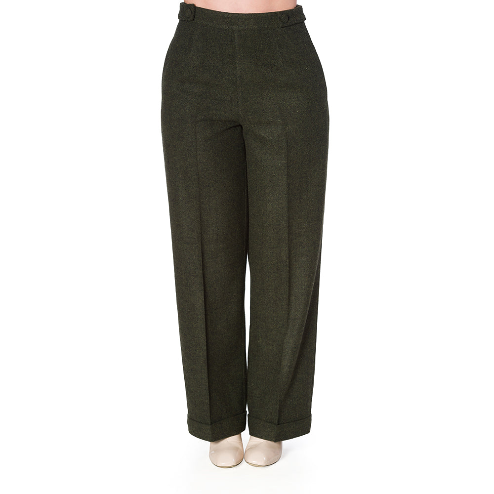 BUTTON SIDE TROUSERS