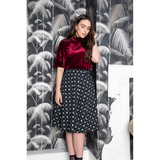 WILD HORSES WRAP SKIRT