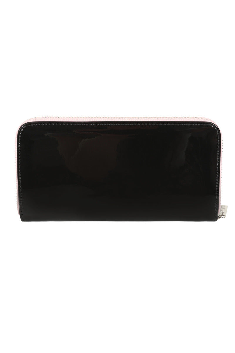 BANNED The Swallows Return Lacquer Wallet | Rockabilly Card Organizer-Black-One Size-EU