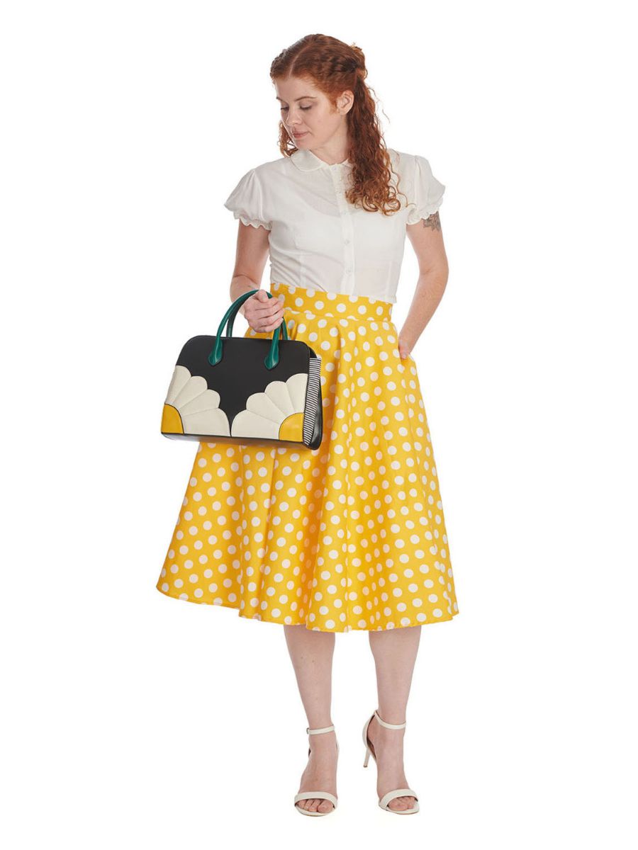 LEMON SPOT SKIRT