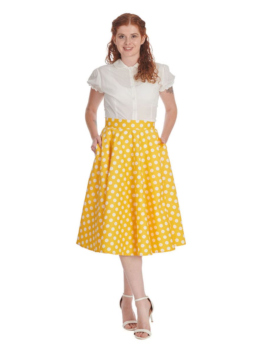 LEMON SPOT SKIRT