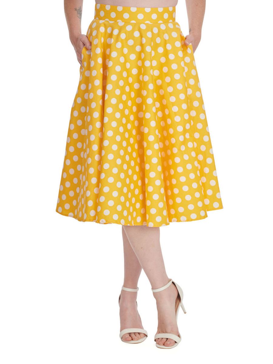 LEMON SPOT SKIRT