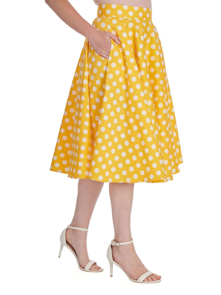 LEMON SPOT SKIRT