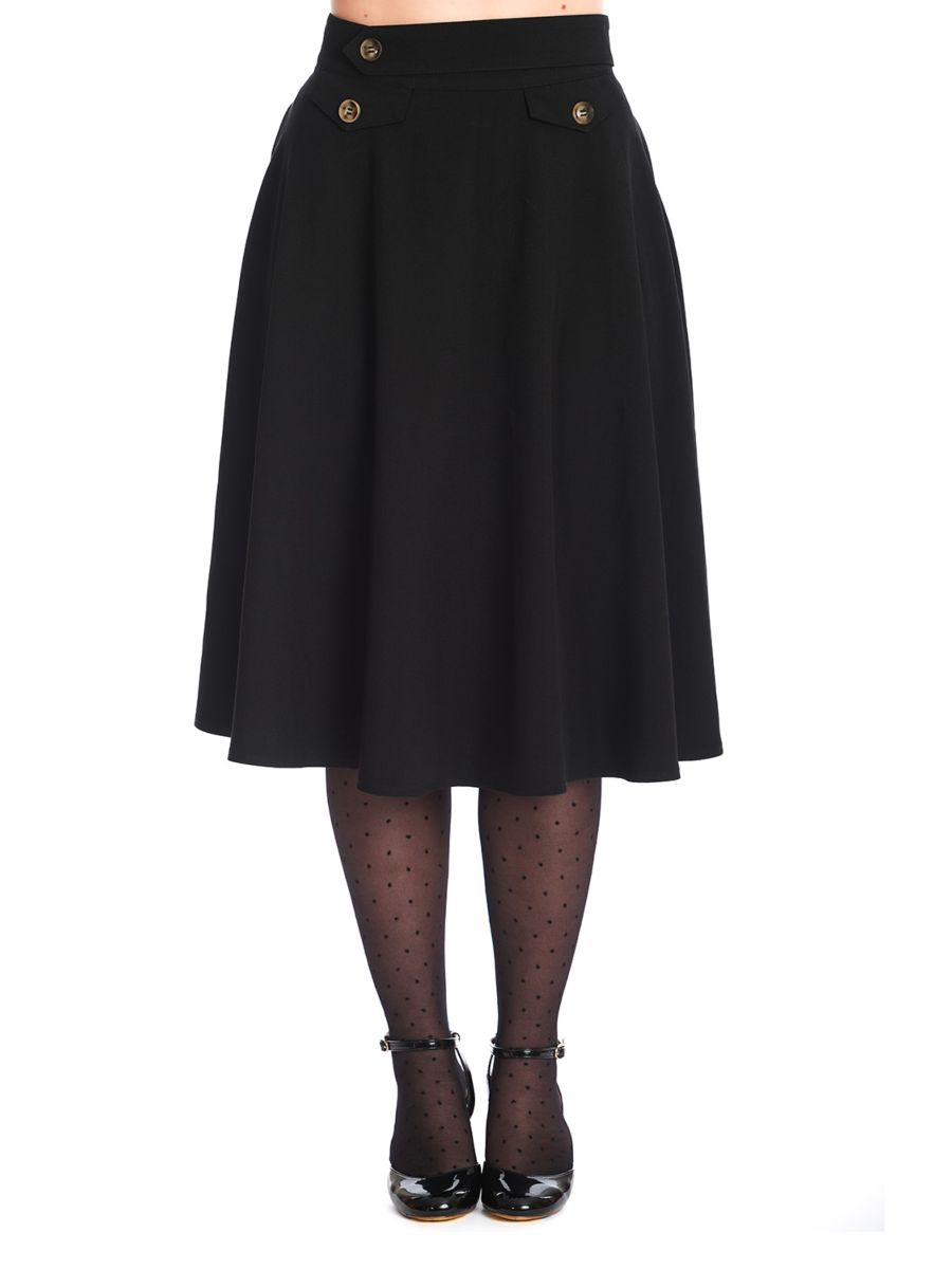 BOOK CLUB SWING SKIRT