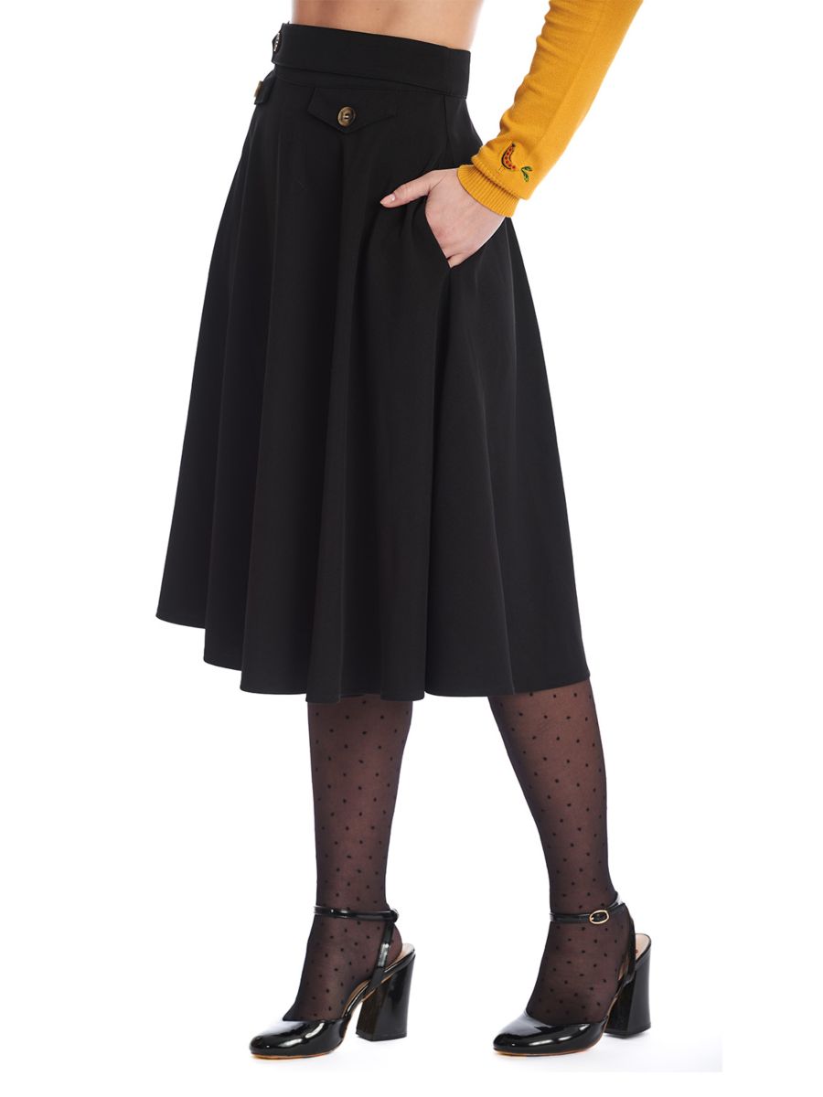 BOOK CLUB SWING SKIRT