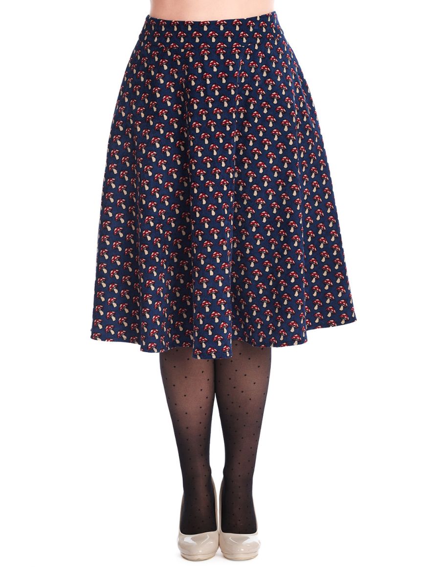 MUSHROOM ADVENTURES SWING SKIRT