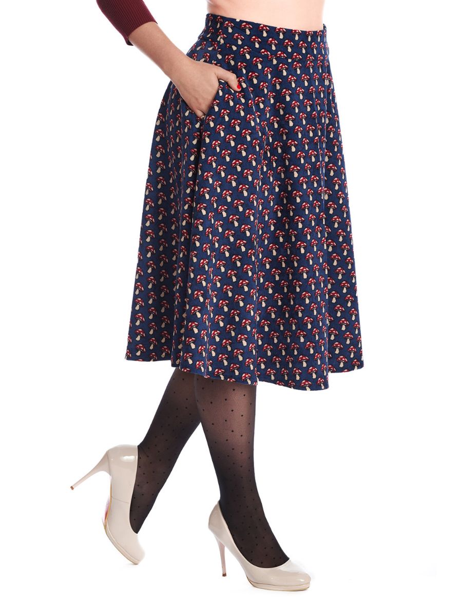 MUSHROOM ADVENTURES SWING SKIRT