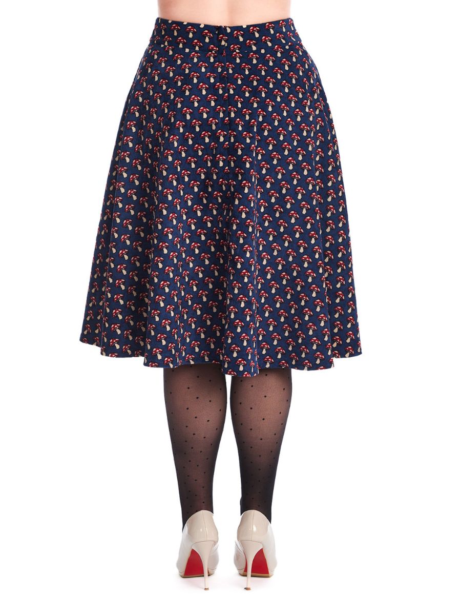 MUSHROOM ADVENTURES SWING SKIRT