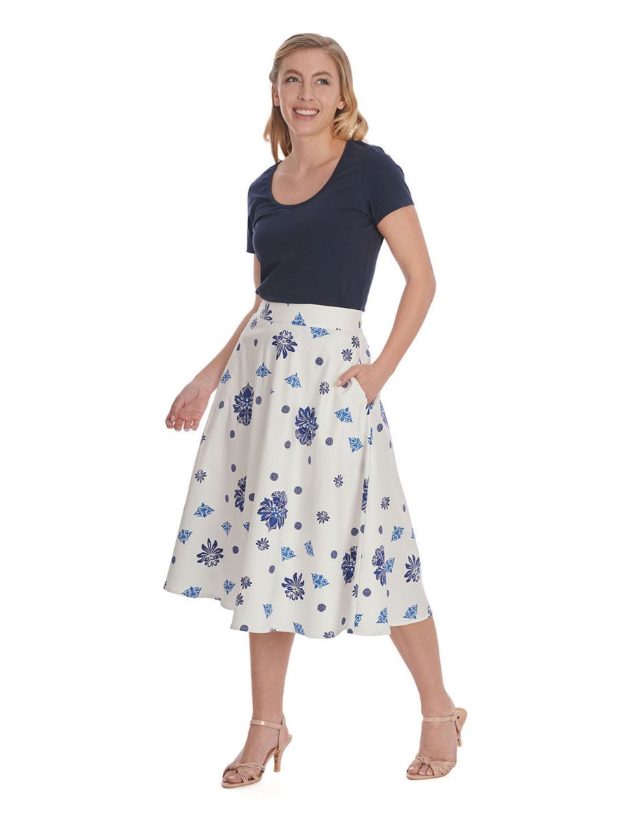 GARDEN PARTY SWING SKIRT EU