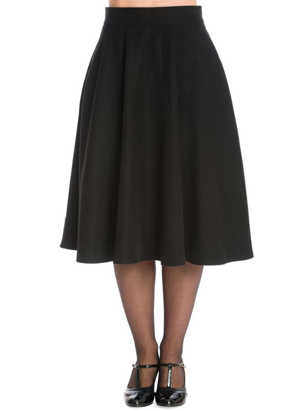 Vintage Skirts | 50s Swing Skirt in Plus Size - Banned Retro